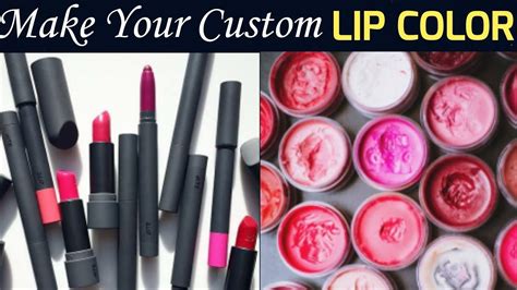 make your own lipstick color.